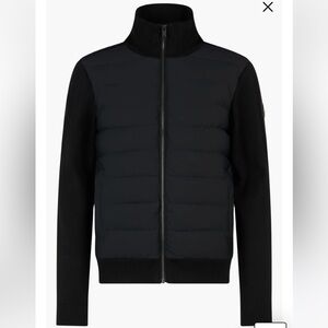 Moose Knuckles Men Kamet Hybrid Mixed Media Down Jacket M. Damaged